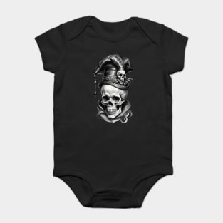 Jester Skull 1 Baby Bodysuit
